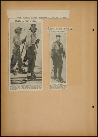 Plymouth Ski Club Scrapbook, Page 19