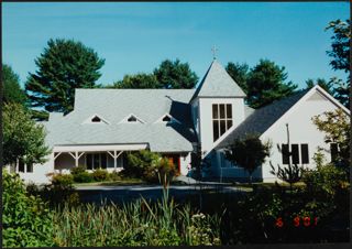 St. Bartholomew's Church in Yarmouth, Maine Exterior Photograph, June 9, 2001