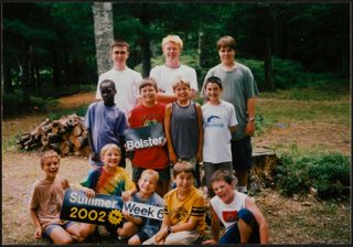 Children at Bishopswood Summer Camp Group Photograph, 2002