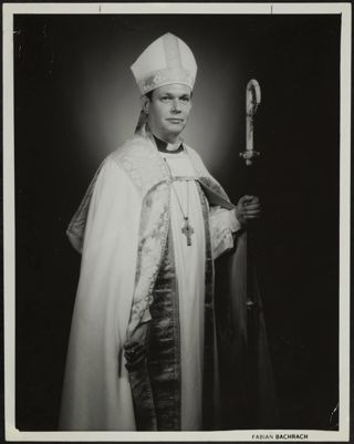 Frederick Barton Wolf, Sixth Bishop of Maine Portrait Photograph, January 1, 1971