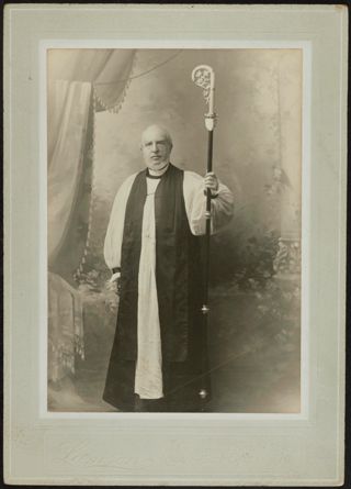 Henry A. Neely, Second Bishop of Maine Portrait Photograph