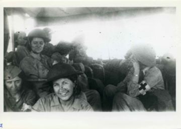 Peggy Greenwalt Walcher, Army Nurse