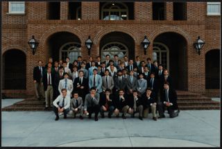 Zeta Omega Installation Team Group Photograph, 1986