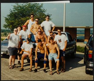 Delta Psi Chapter Camping Trip Photograph