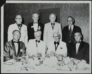 Eight Past National Presidents at 75th Anniversary Photograph, 1974