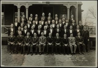 Beta Theta Chapter Installation Conclave Group Photograph, February 27, 1932