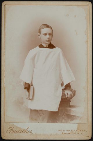 Charles Tonsor Jr. Portrait Cabinet Card