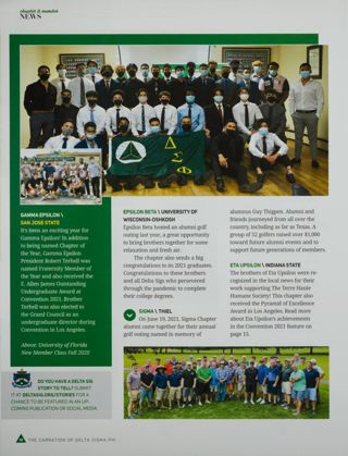 Epsilon Beta\University of Wisconsin-Oshkosh; Sigma\Thiel; Eta Upsilon\Indiana State