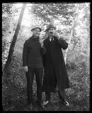 "Winsome" and "Weary" in original duet "My mother told me," Patten Pond, September 1905