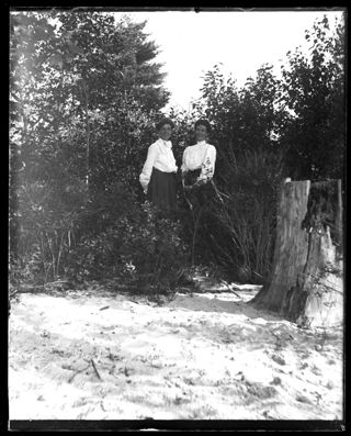 "Artful" and "Buxom" at Patten Pond, Sept. 1905