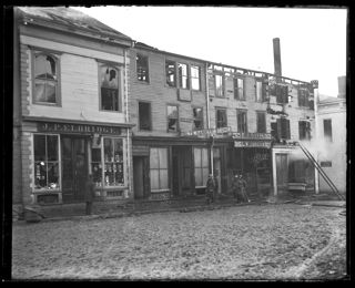 Fire - Main Street - Ellsworth November 5, 1905