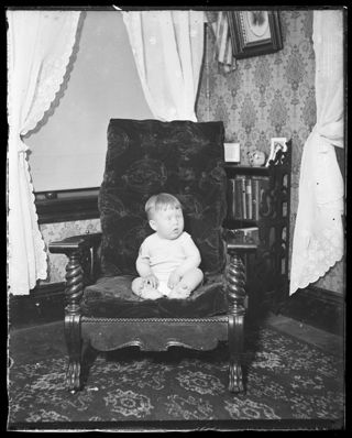 Harold Parker in rocker