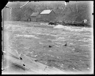 Hayes House during 1901 freshet