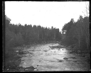 East Branch of Union River at Amherst Road, Fall 1905