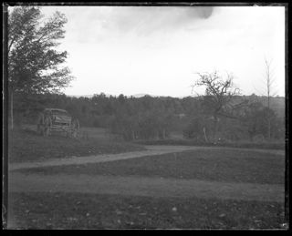 View from Frank Dunham's Hotel, Amherst Fall 1905