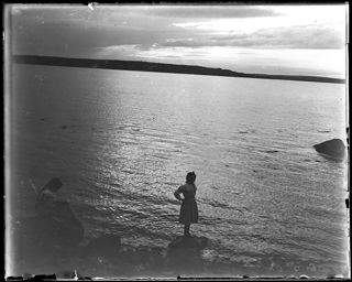 Sunset at Pleasant Beach, 1900
