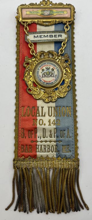 B. of P., D., & P of A Membership Ribbon