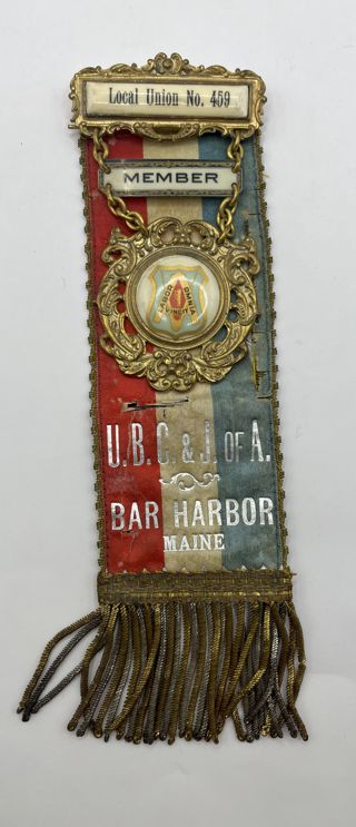 U.B.C. & J. of A. Membership Pin