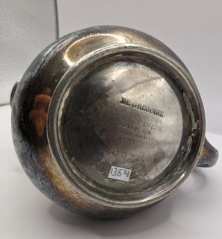 DeGregoire Creamer and Sugar Bowl