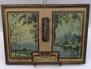 Bar Harbor Banking and Trust Company Thermometer