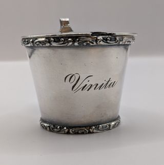 Silver Vinita Syrup Pitcher