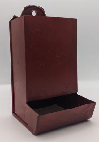 Tin Match Holder