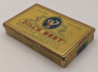 Dill's Best' Tobacco Tin