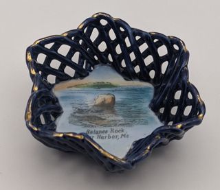 Blue Balance Rock Trinket Dish