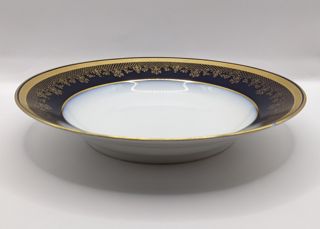 Navy Blue China Bowl