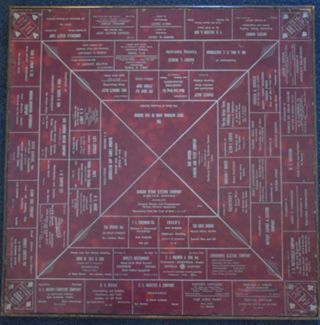 Bar Harbor Businesses Card Table (Gray Text)