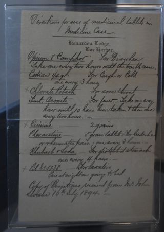 A Medicine Box with Instructions
