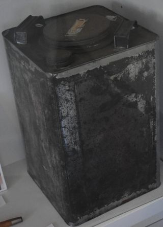 Prohibition Tin labelled Oatmeal