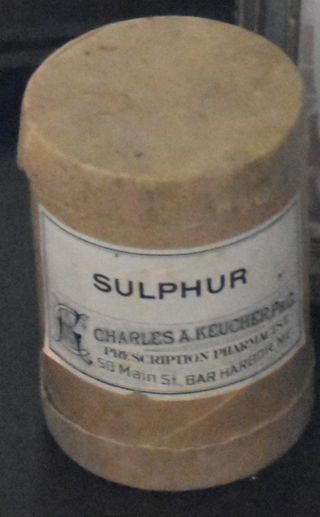 A Bottle of Sulphur