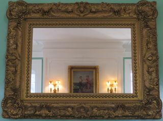 Ornate Floral Mirror