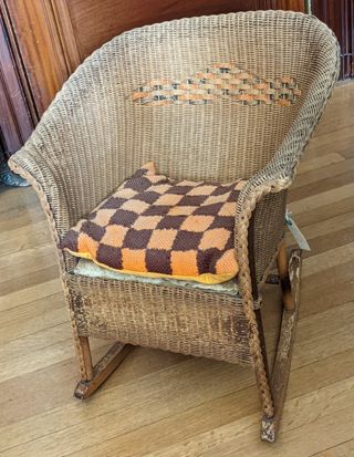 Child's Wicker Rocking Chair