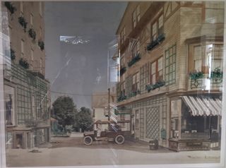 Downtown Bar Harbor Proposed Beautification- West End Drug (A)