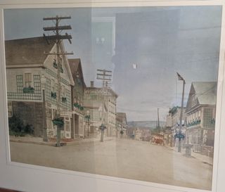 Downtown Bar Harbor Proposed Beautification- Main St. towards Cadilac Mountain