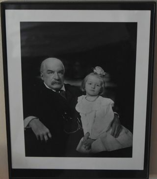 Photo of J.P. Morgan and his granddaughter, Mabel Morgan Satterlee Ingalls