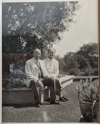 Photograph of Beatrix and Max Farrand