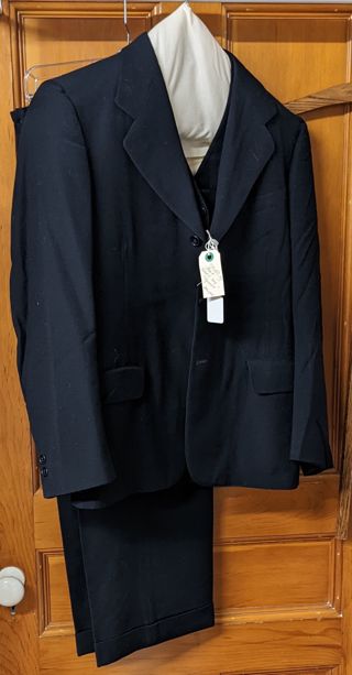 Midnight Blue Three Piece Suit