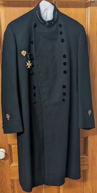 Knights Templar Frock Coat