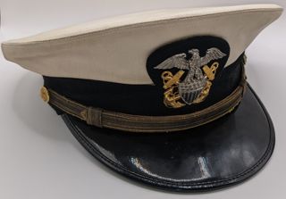 White Navy Uniform Cap