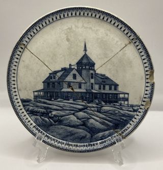Green Mountain House Souvenir Plate