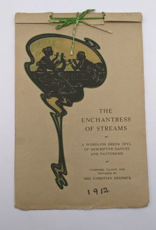 Play Program for The Enchantress of Streams