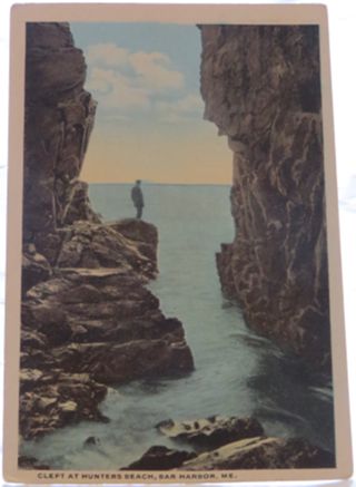 George B Dorr at Hunter's Beach postcard