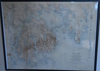 Topography of Acadia, 1931