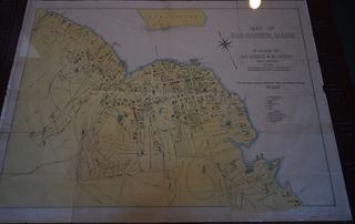 Map of Bar Harbor, 1893