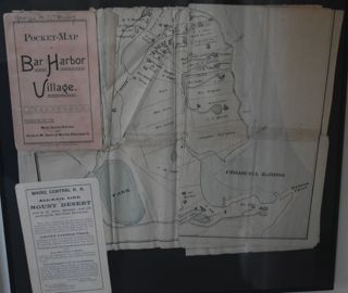 Pocket map of Bar Harbor