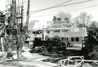 Blair/Tyson residence construction