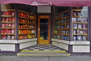 Sherman's Bookstore storefront